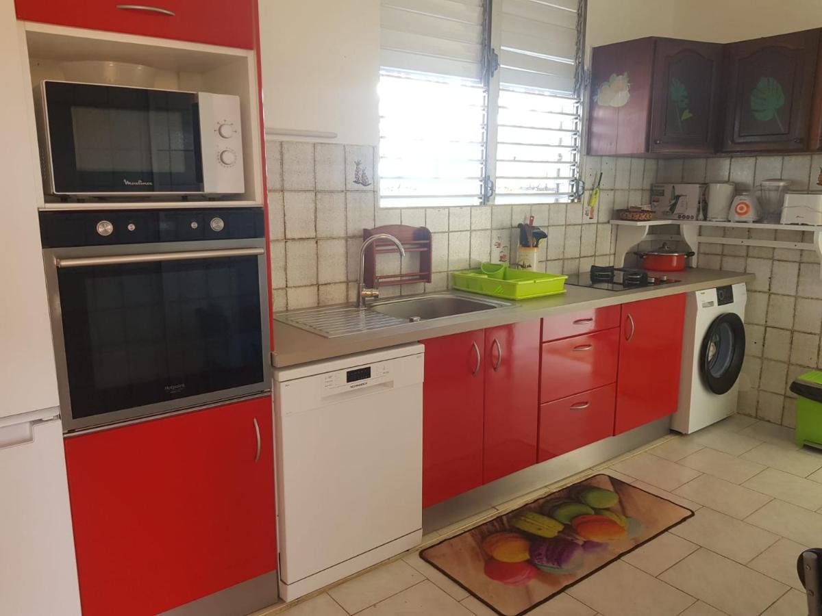 La Maison Aux Orchidees Petit-Bourg Bagian luar foto